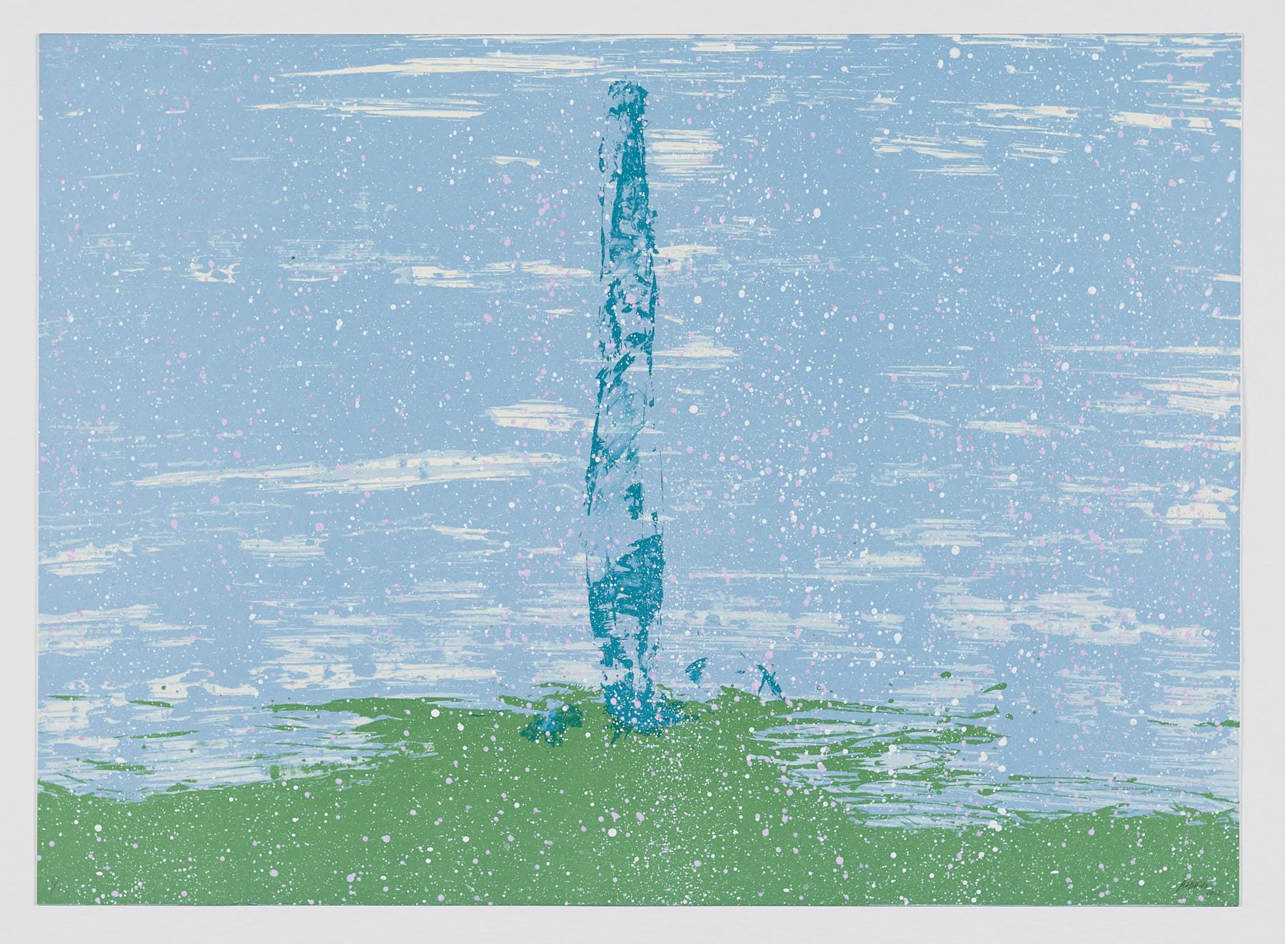 Valquirias (monotipo 2), 2012, Albano