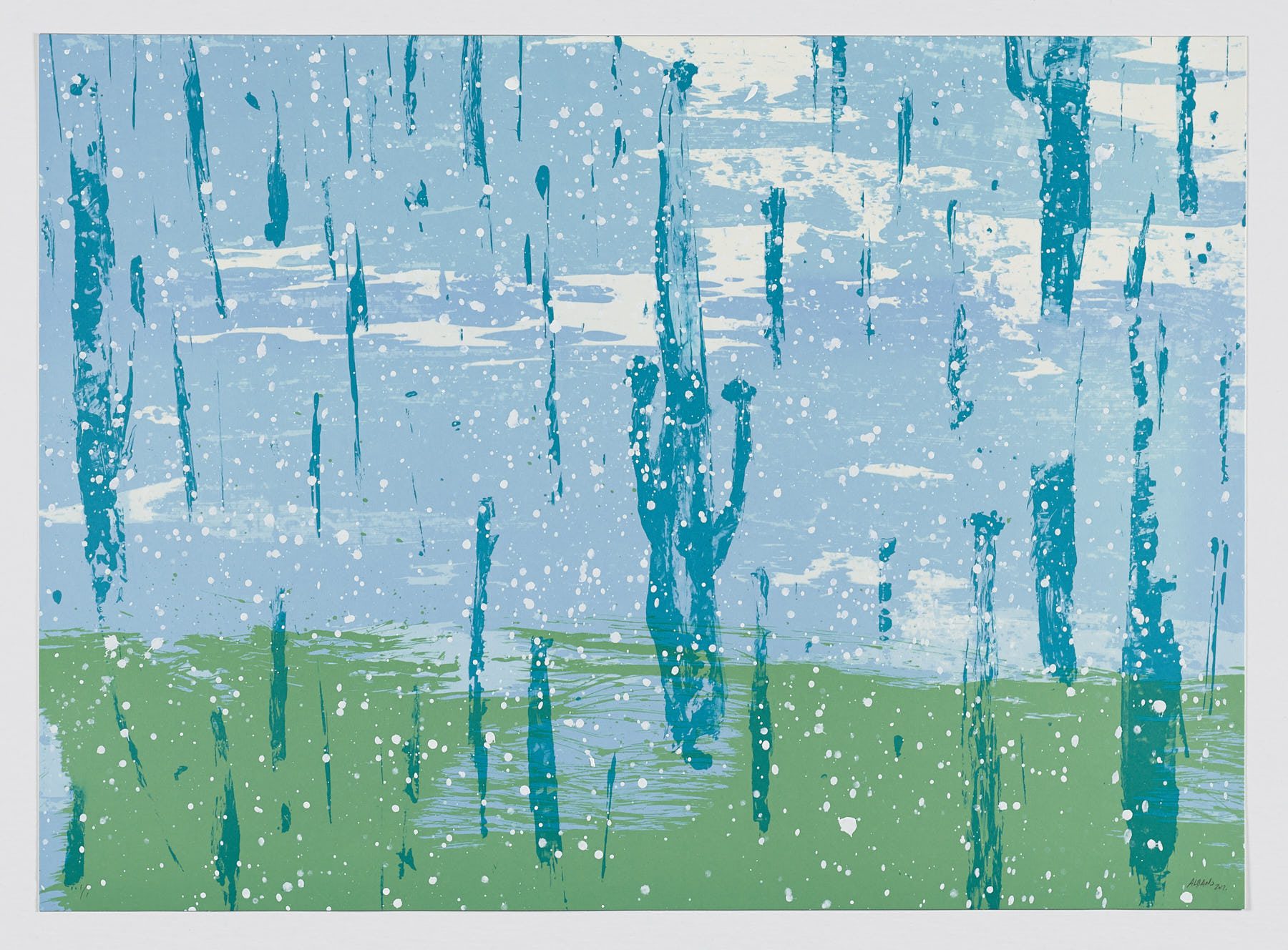 Valquirias (monotipo 3), 2012, Albano