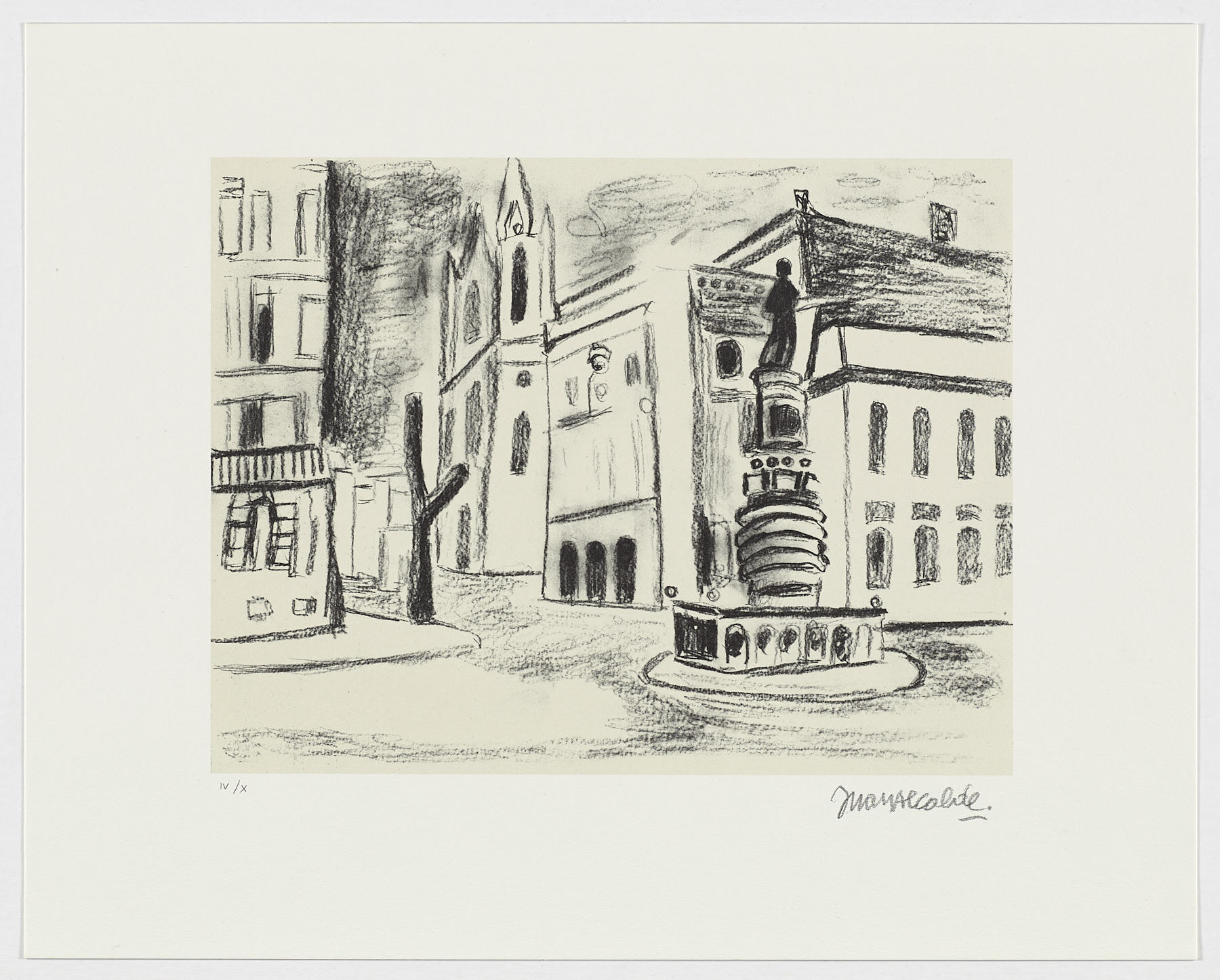Los Jerónimos - Madrid (Estado en negro), 2016, Juan Alcalde