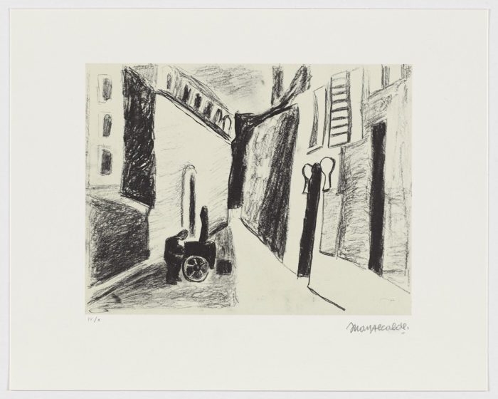 París antiguo (Estado en negro), 2016, Juan Alcalde