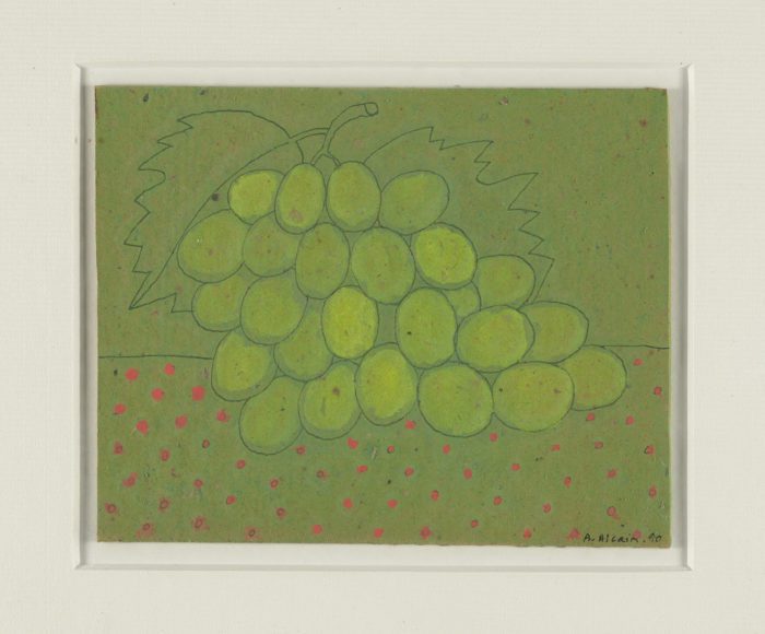 Uvas, 1990, Alfredo Alcaín