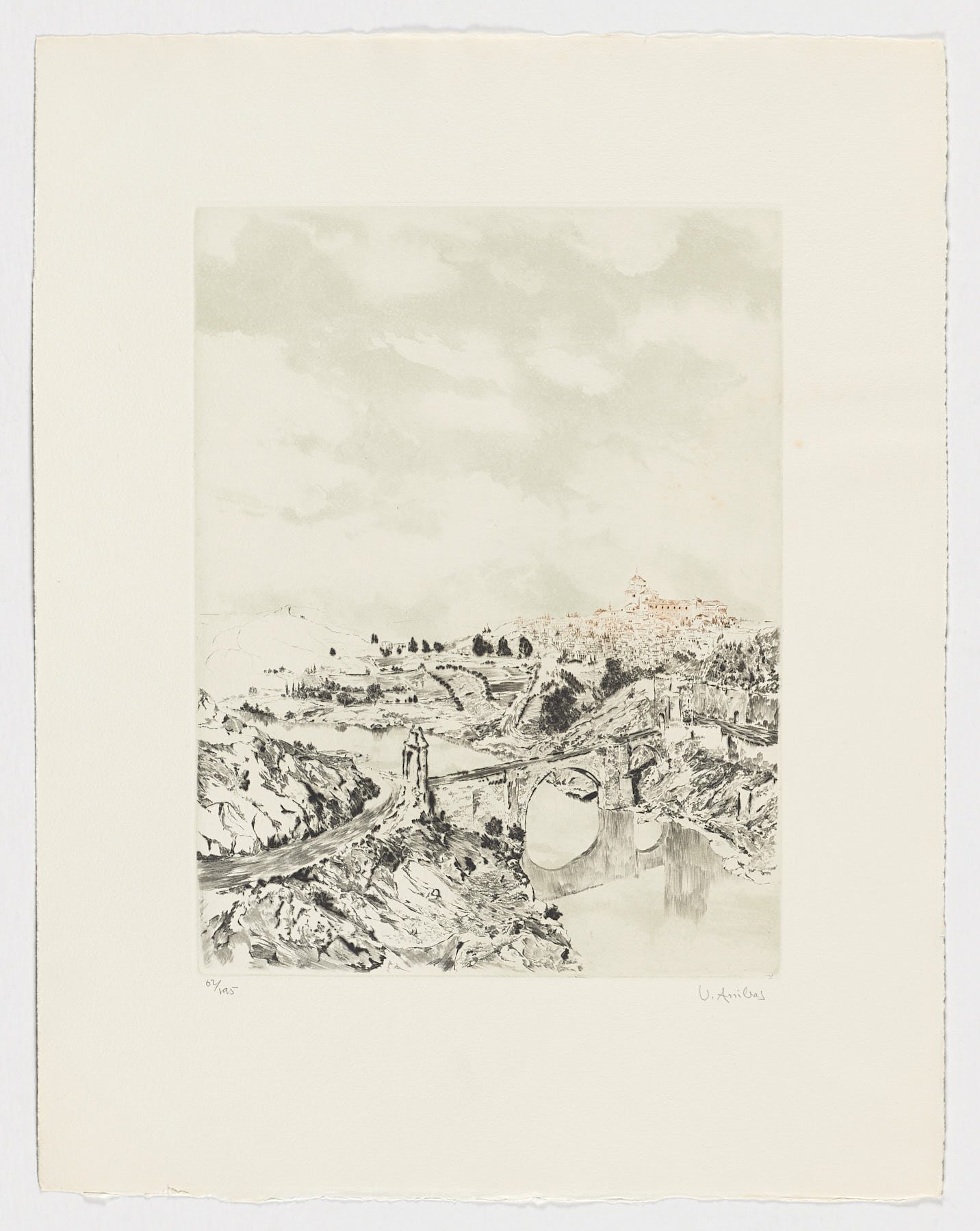 Puente de Alcántara (VII), Venancio Arribas