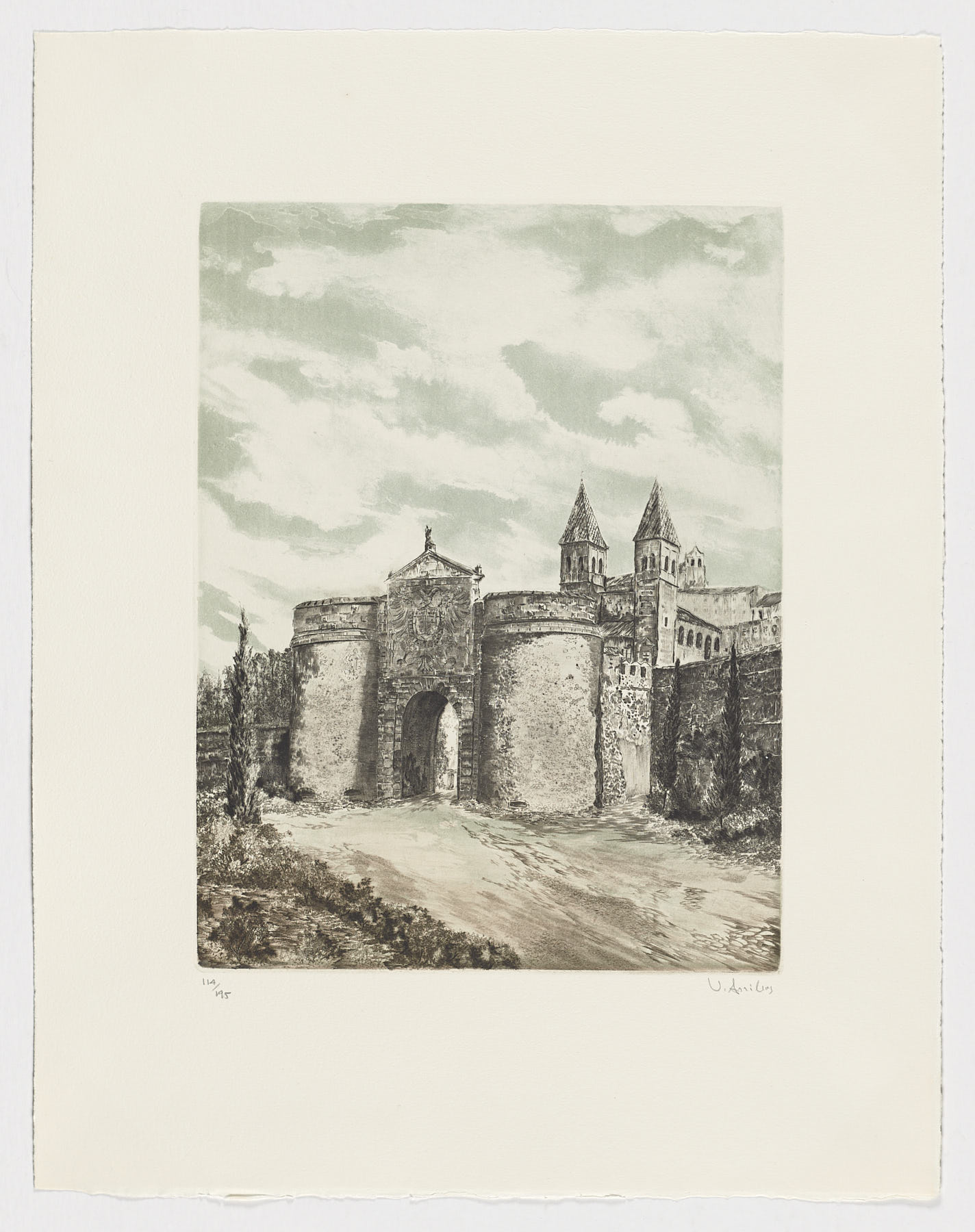 Puerta de la Bisagra (II), Venancio Arribas