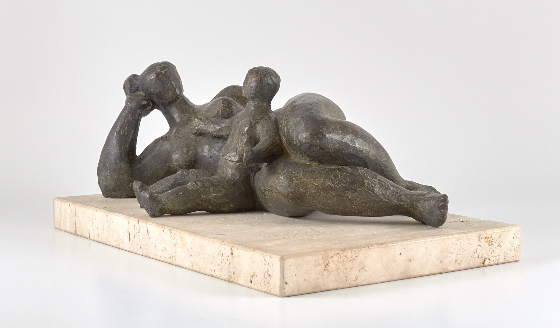 Maternidad con niño, 1980, Joaquín Donaire