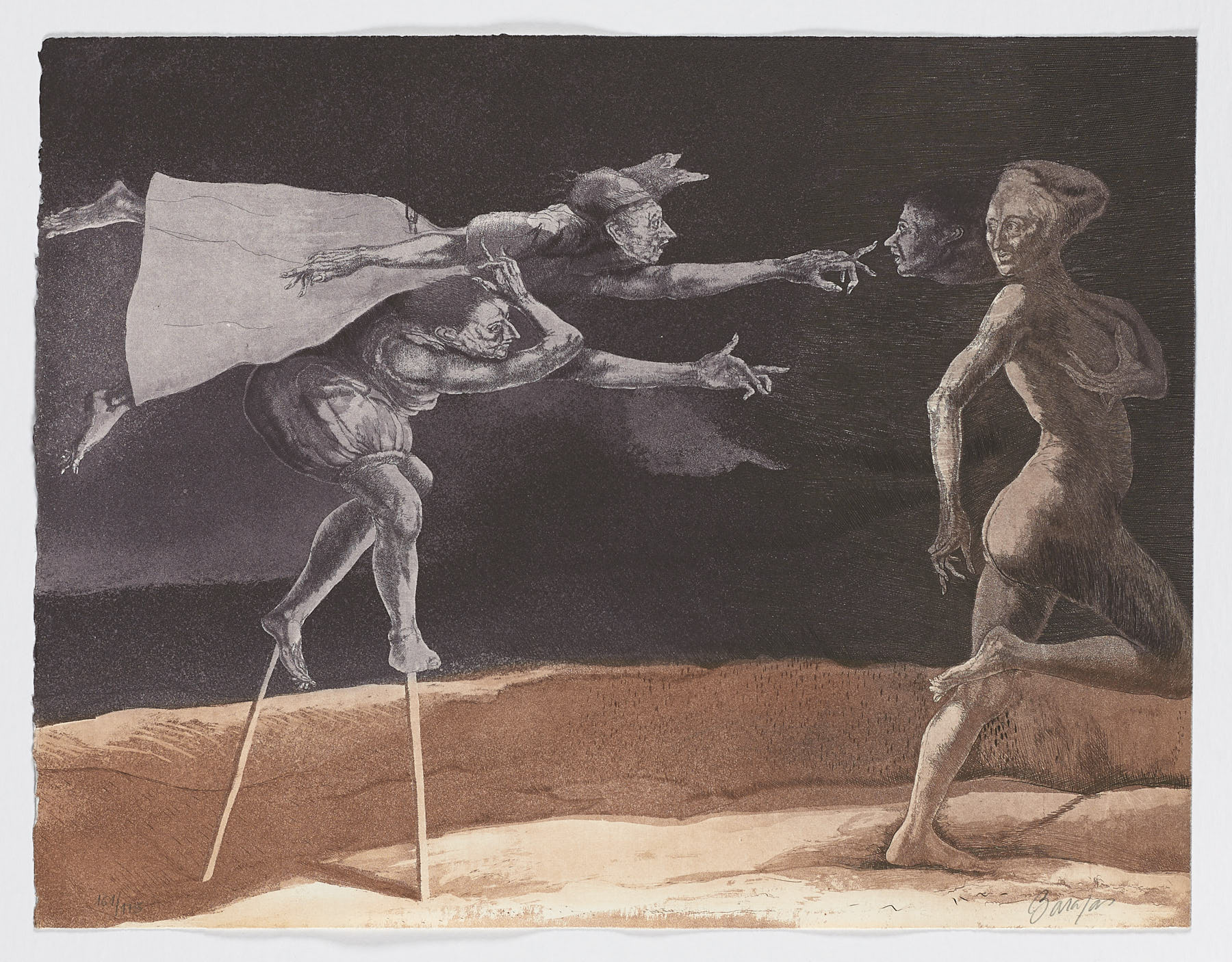 El gran teatro del mundo (IX), Andrés Barajas