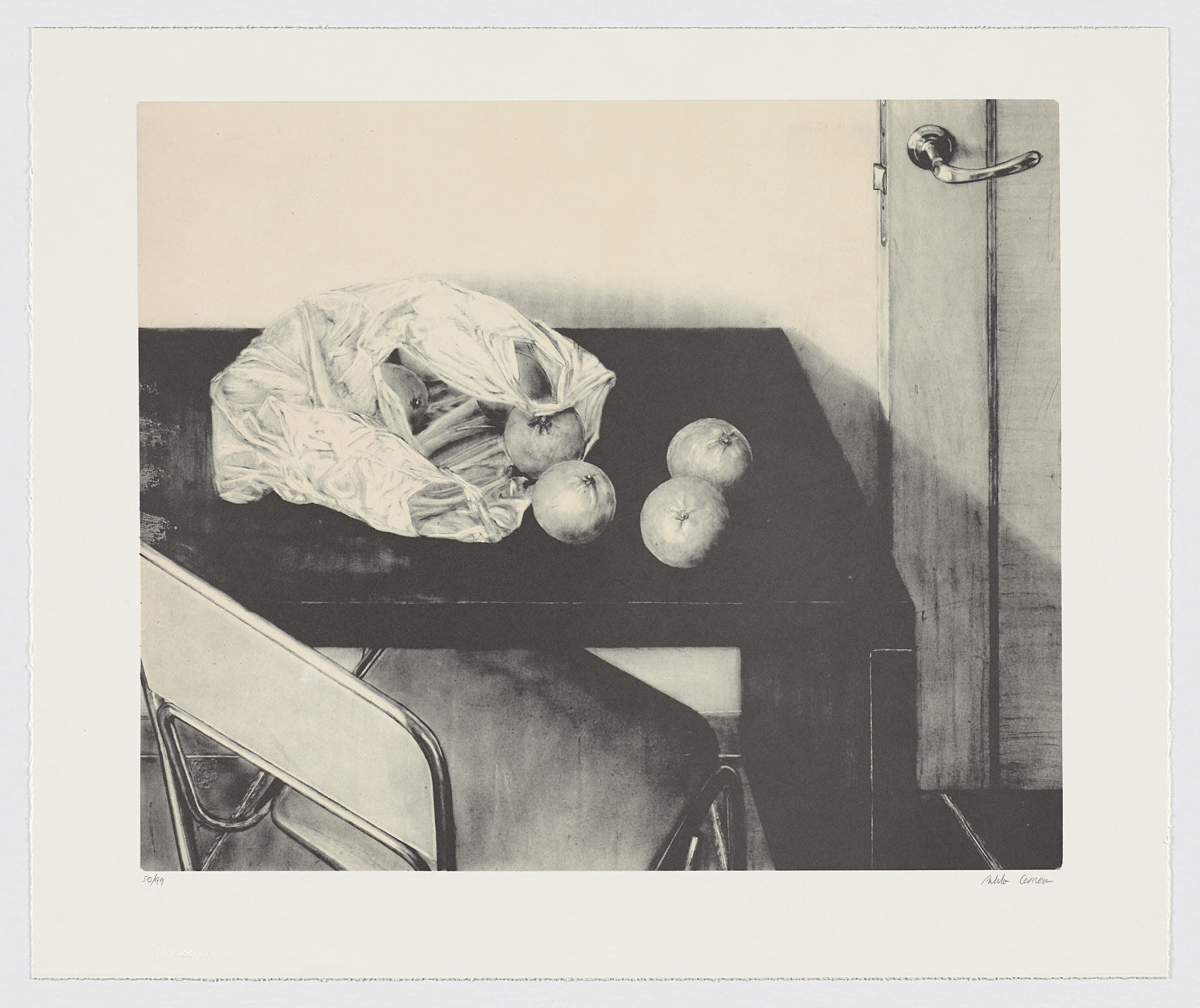 Bolsa con naranjas, 2008, Pablo Carnero