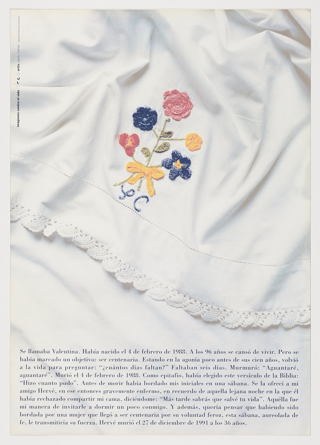 Elle s'apellait Valentine, Sophie Calle