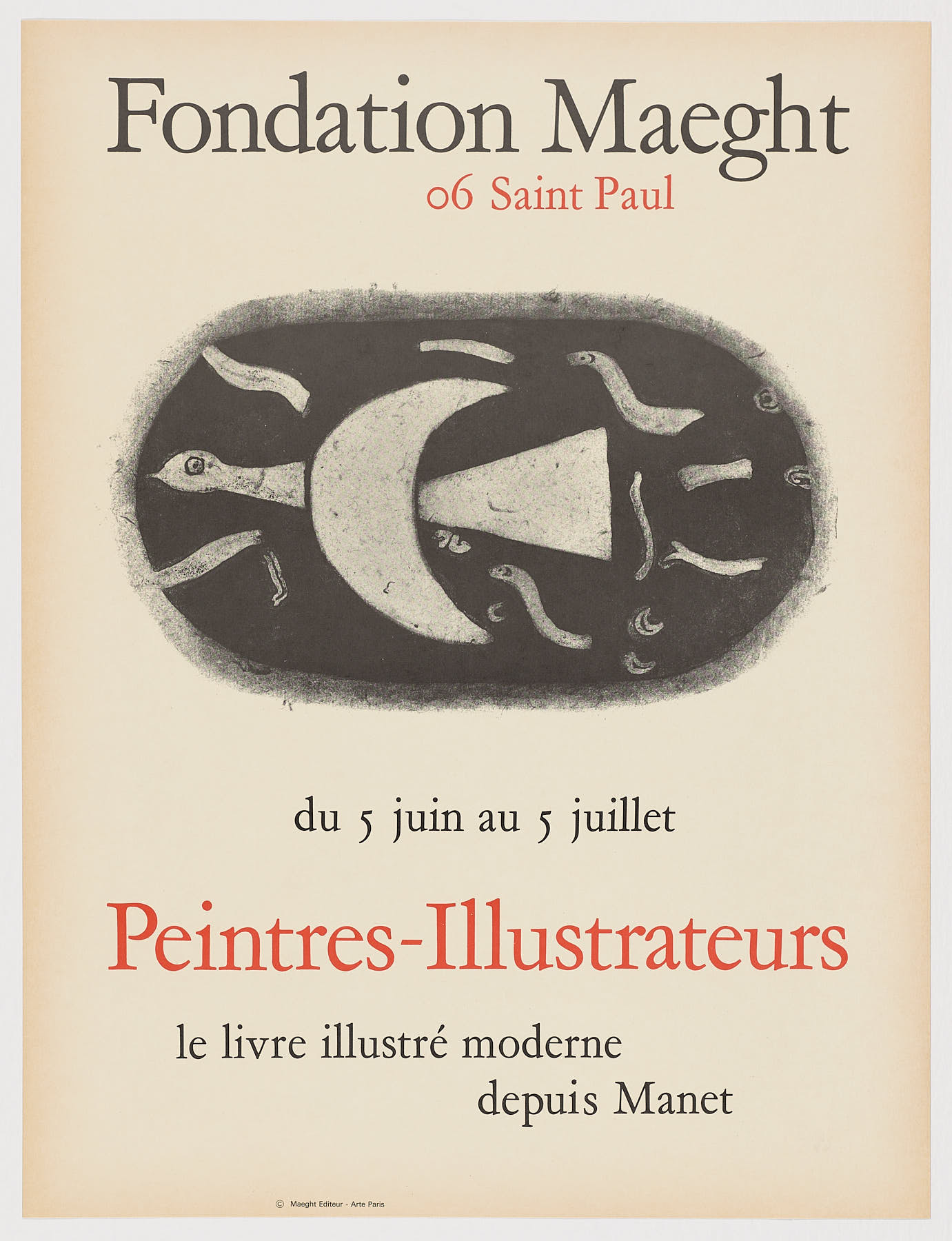 Fondation Maeght. Peintres - Ilustrateurs, Georges Braque