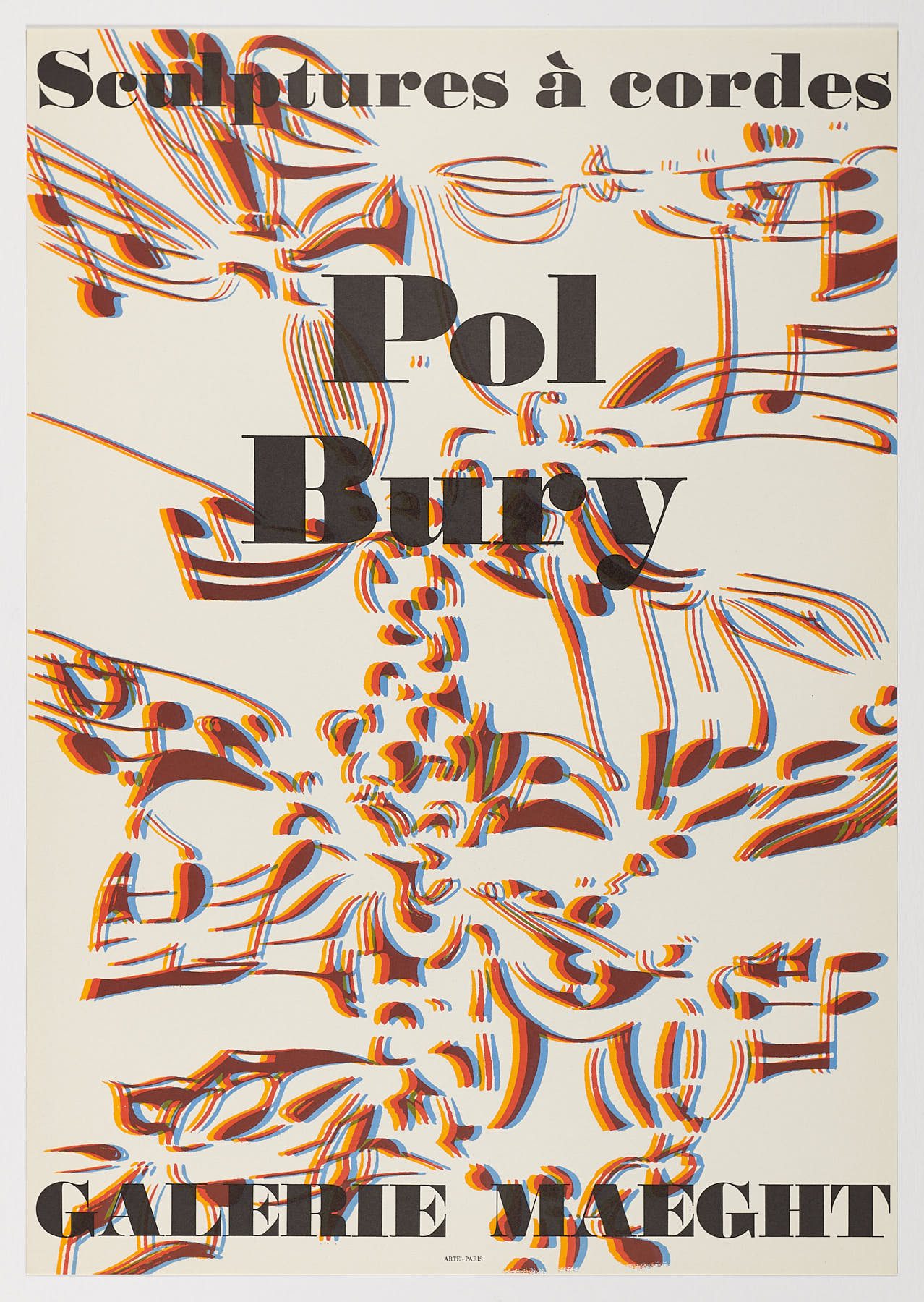 Sculpture a cordes, Pol Bury