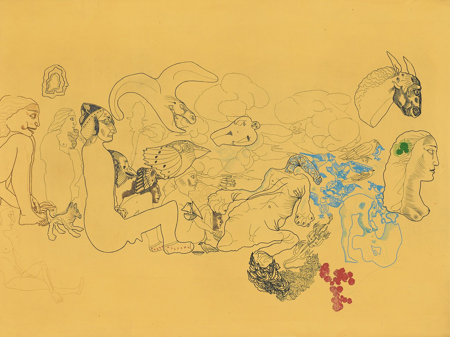 Escena campestre, 1978, Jorge Castillo