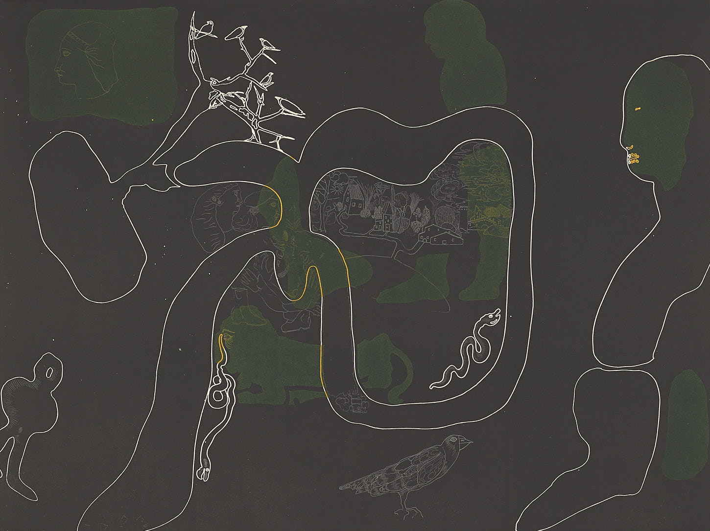 Olga en el campo, 1978, Jorge Castillo