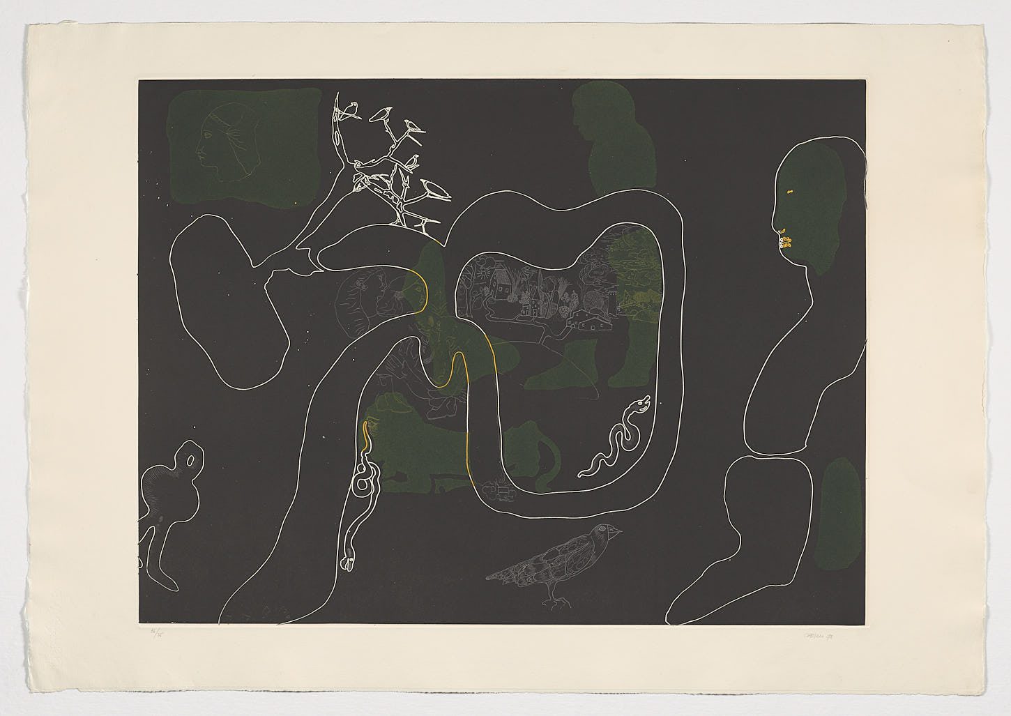 Olga en el campo, 1978, Jorge Castillo