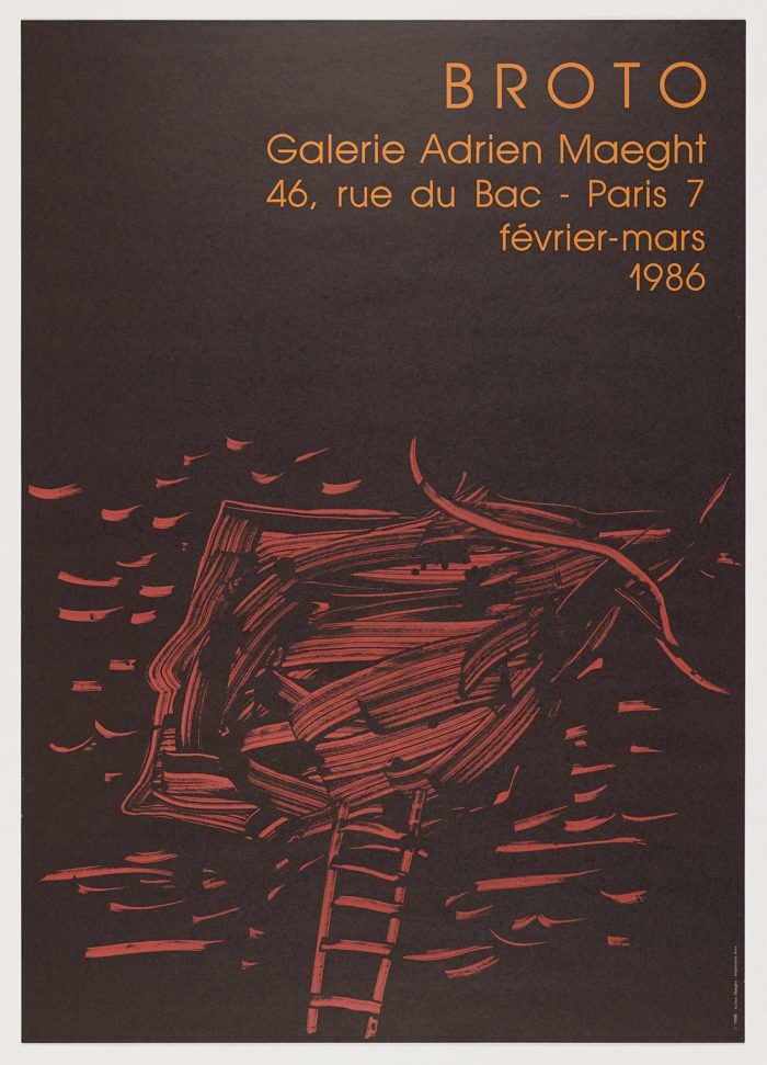 Galerie Adrien Maeght, 1986, José Manuel Broto