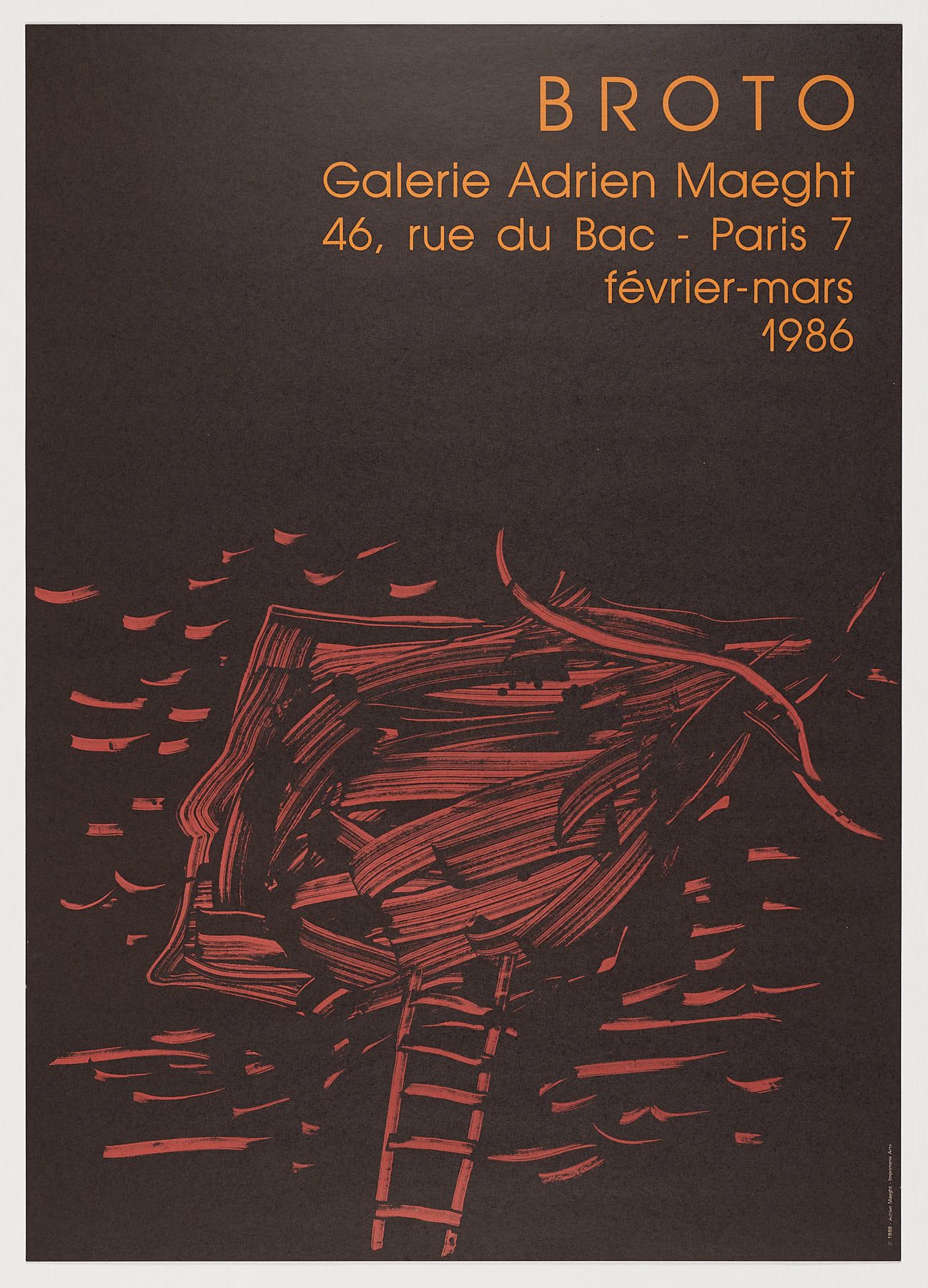 Galerie Adrien Maeght, 1986, José Manuel Broto