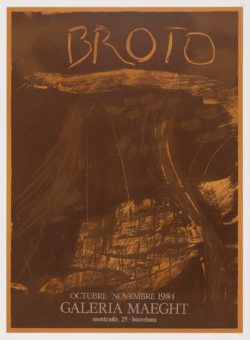 Galería Maeght, 1984, José Manuel Broto