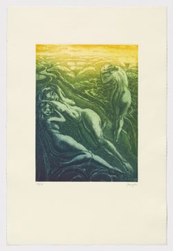 Paisaje con desnudo (III), Andrés Barajas
