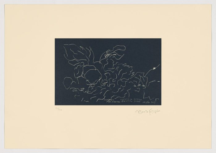 Cantina del Albergo. Ejercicio rápido grafito duro. Milán, 2013, Alberto Corazón