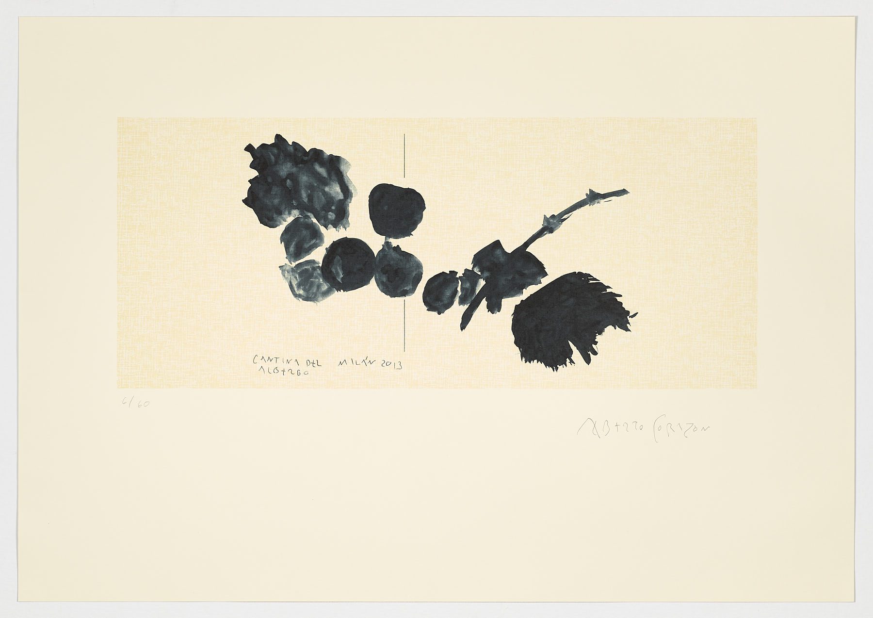 Cantiga del Albergo. Milán 2013 (II), Alberto Corazón