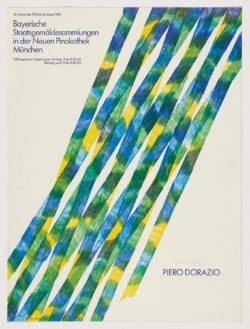 Bayerische in der Neuen PinakotheK, 1982, Piero Dorazio