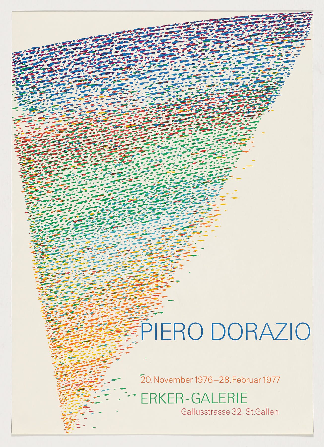 Erker Galerie / St. Gallen, 1997, Piero Dorazio