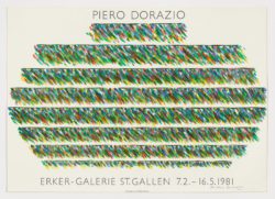 Erker-Galerie. St. Gallen, 1981, Piero Dorazio