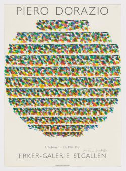 Erker - Galerie. St. Gallen, 1981, Piero Dorazio