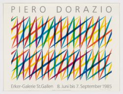 Erker-Galerie / St. Gallen, 1985, Piero Dorazio