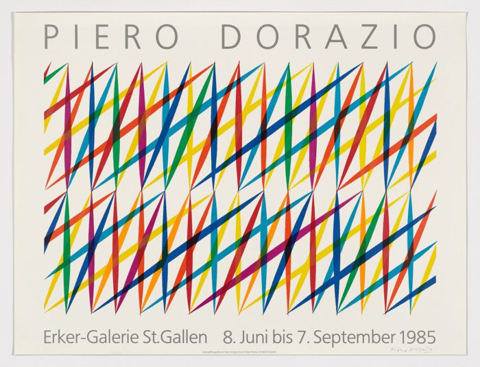 Erker-Galerie / St. Gallen, 1985, Piero Dorazio