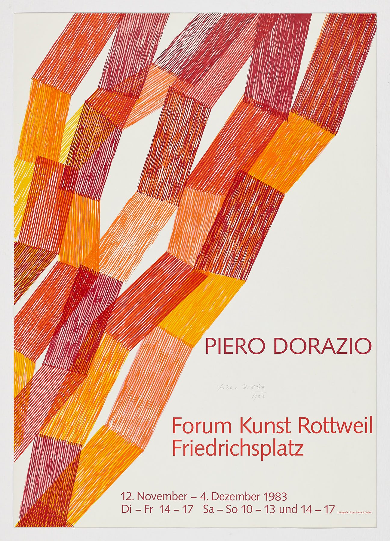 Forum Kunst Rottweil, 1983, Piero Dorazio