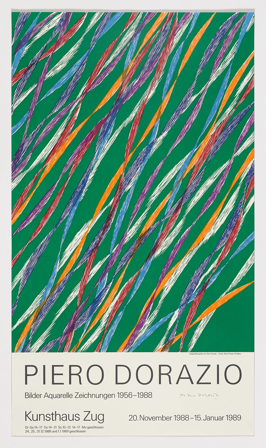 Kunsthaus Zug, 1989, Piero Dorazio