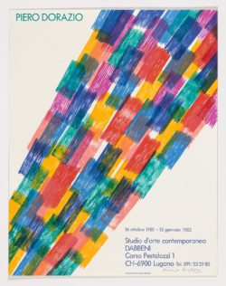Studio d´Arte Diabbeni. Lugano, 1982, Piero Dorazio