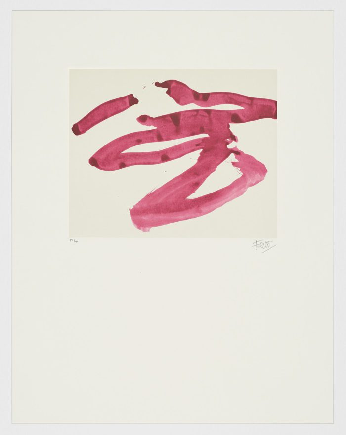 Sin título 2015 Nº 2, Luis Feito