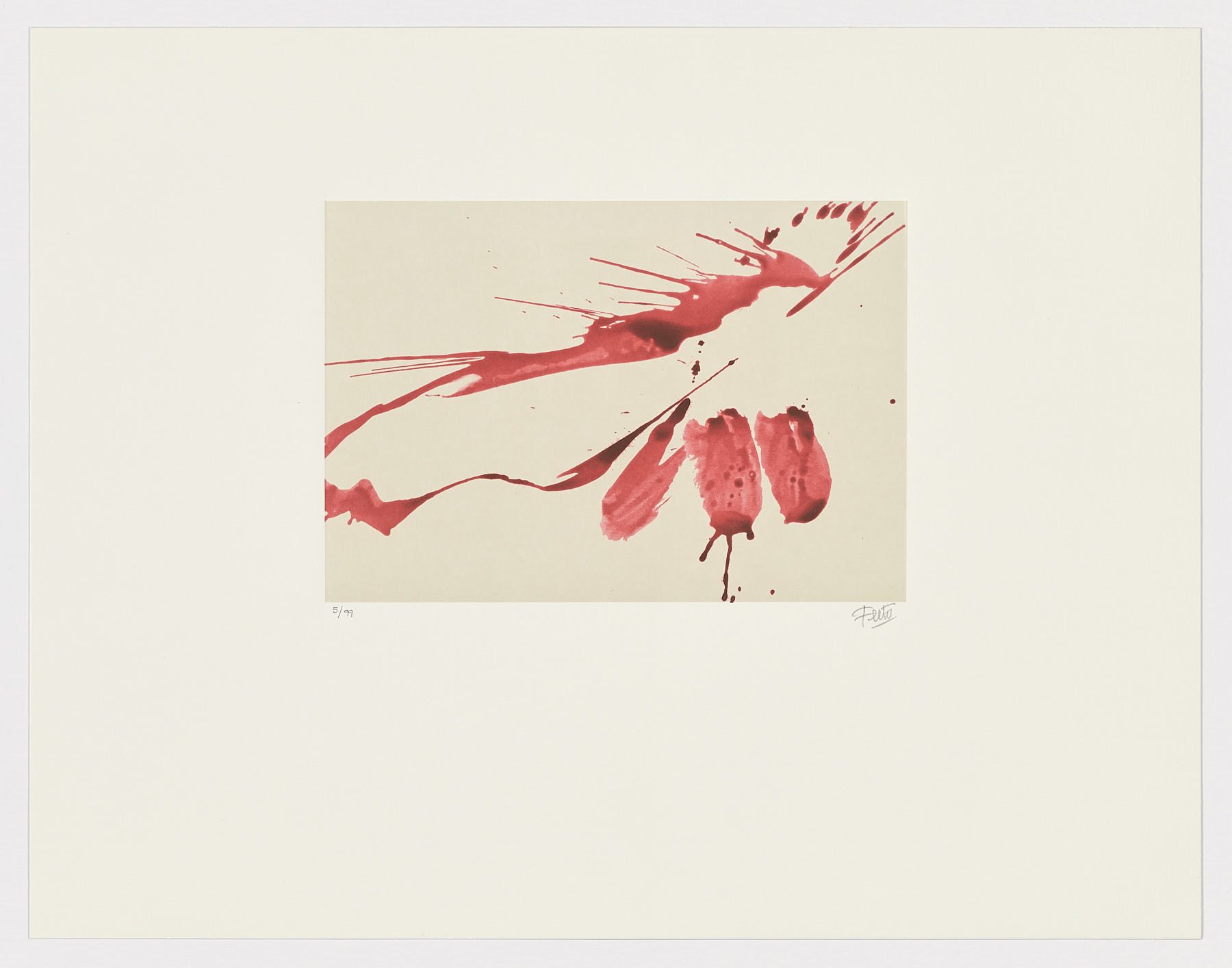 Sin título 2015 Nº 6, Luis Feito