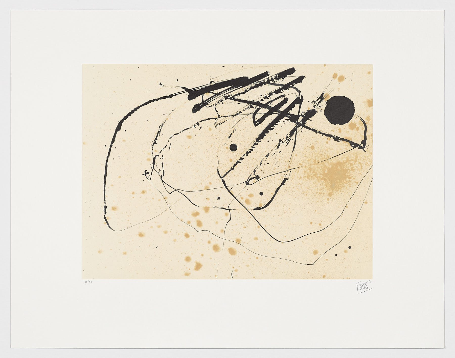 Sin título 2015 (Nº 14), Luis Feito