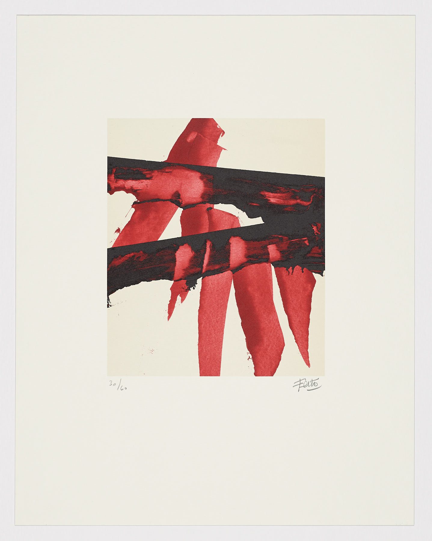 Sin título Nº 5, Luis Feito