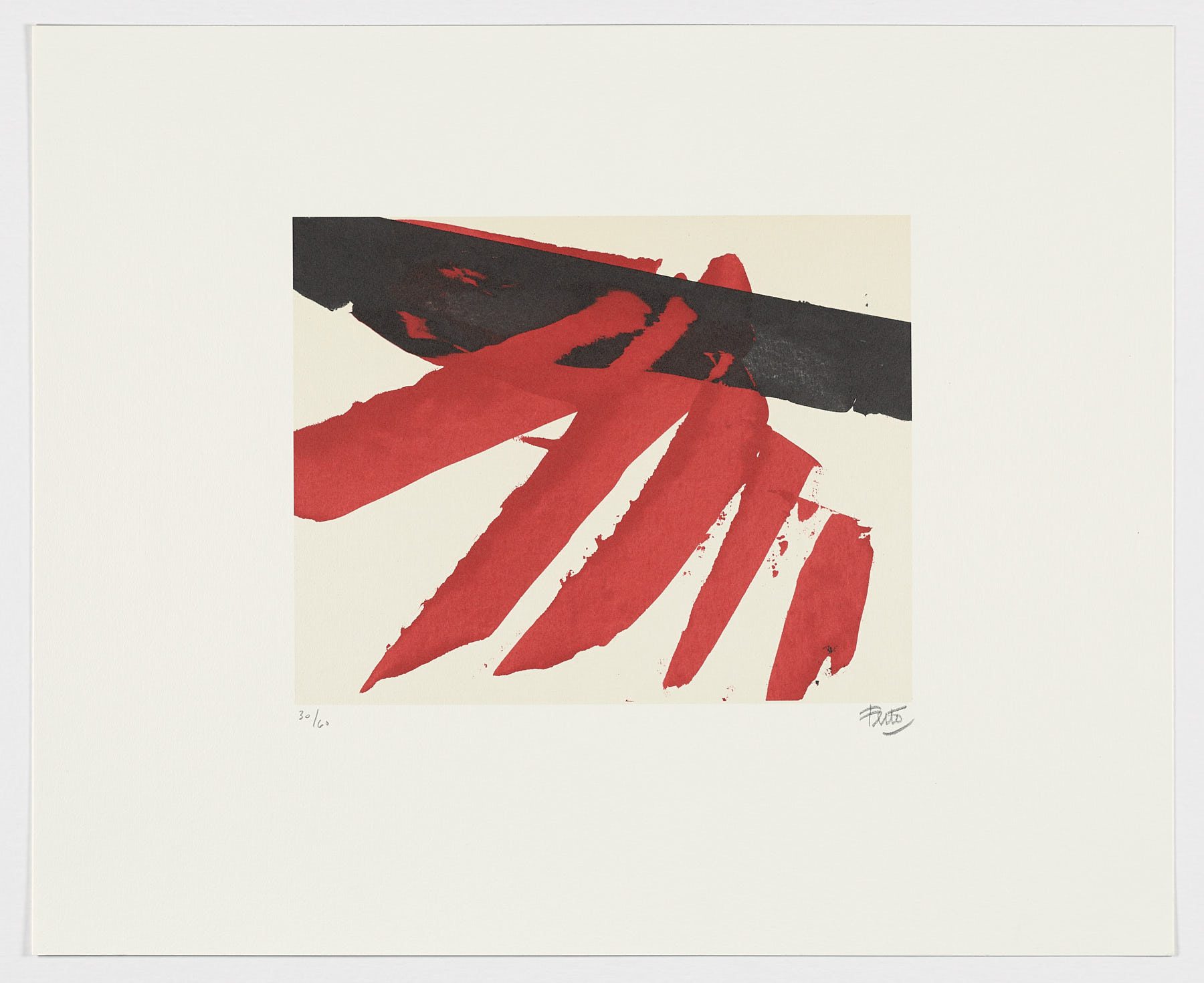 Sin título Nº 10, Luis Feito