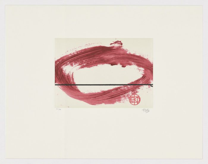 Sin título 2015 (Nº16), Luis Feito