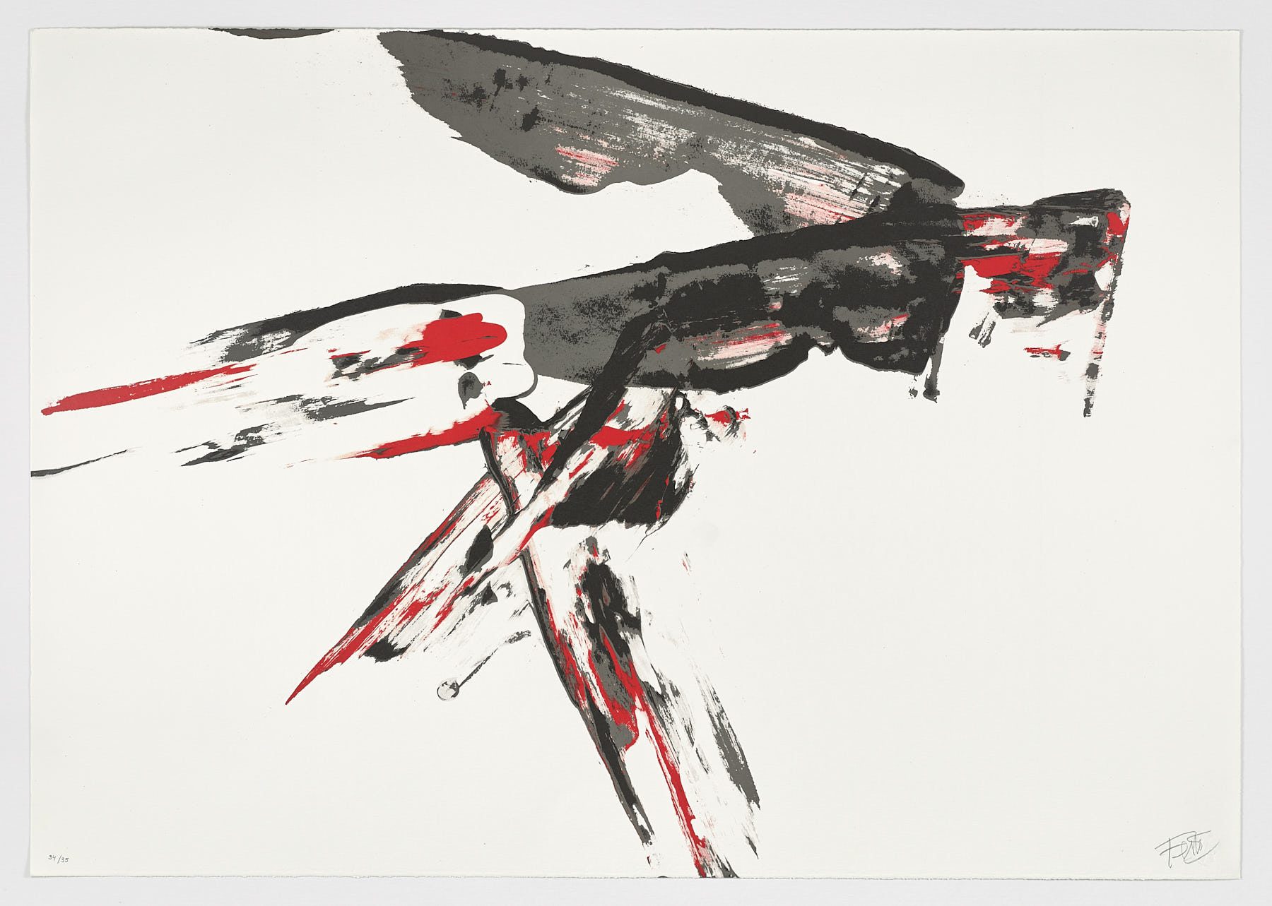 Sin título VI, 2017, Luis Feito