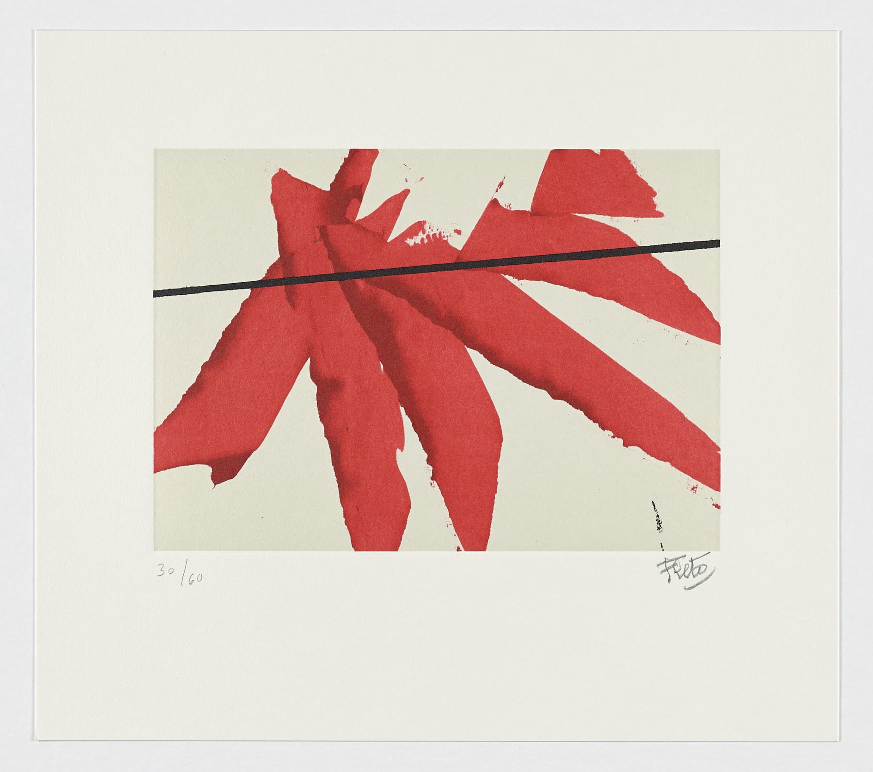 Sin título XIII, 2018, Luis Feito