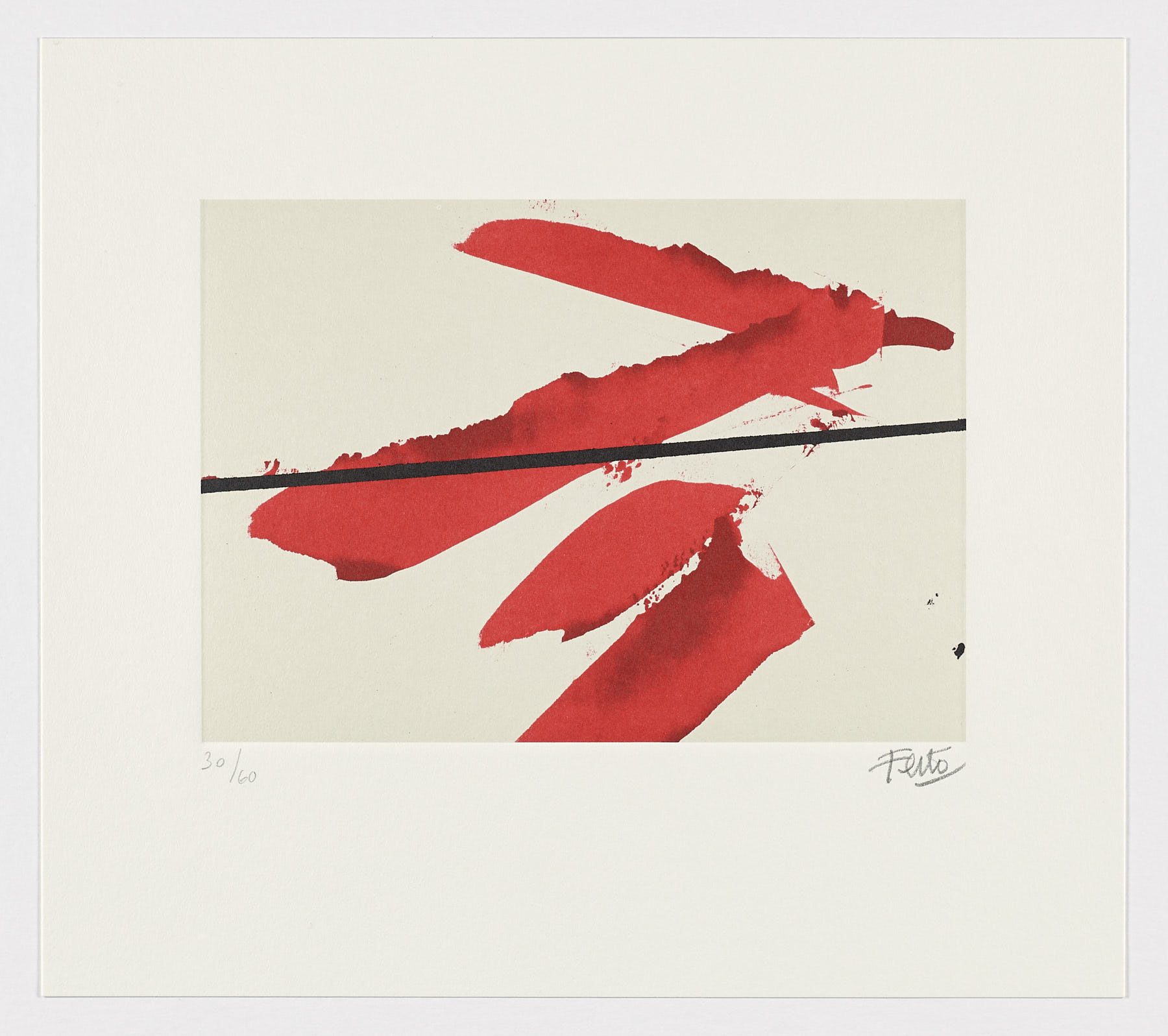 Sin título XVI, Luis Feito