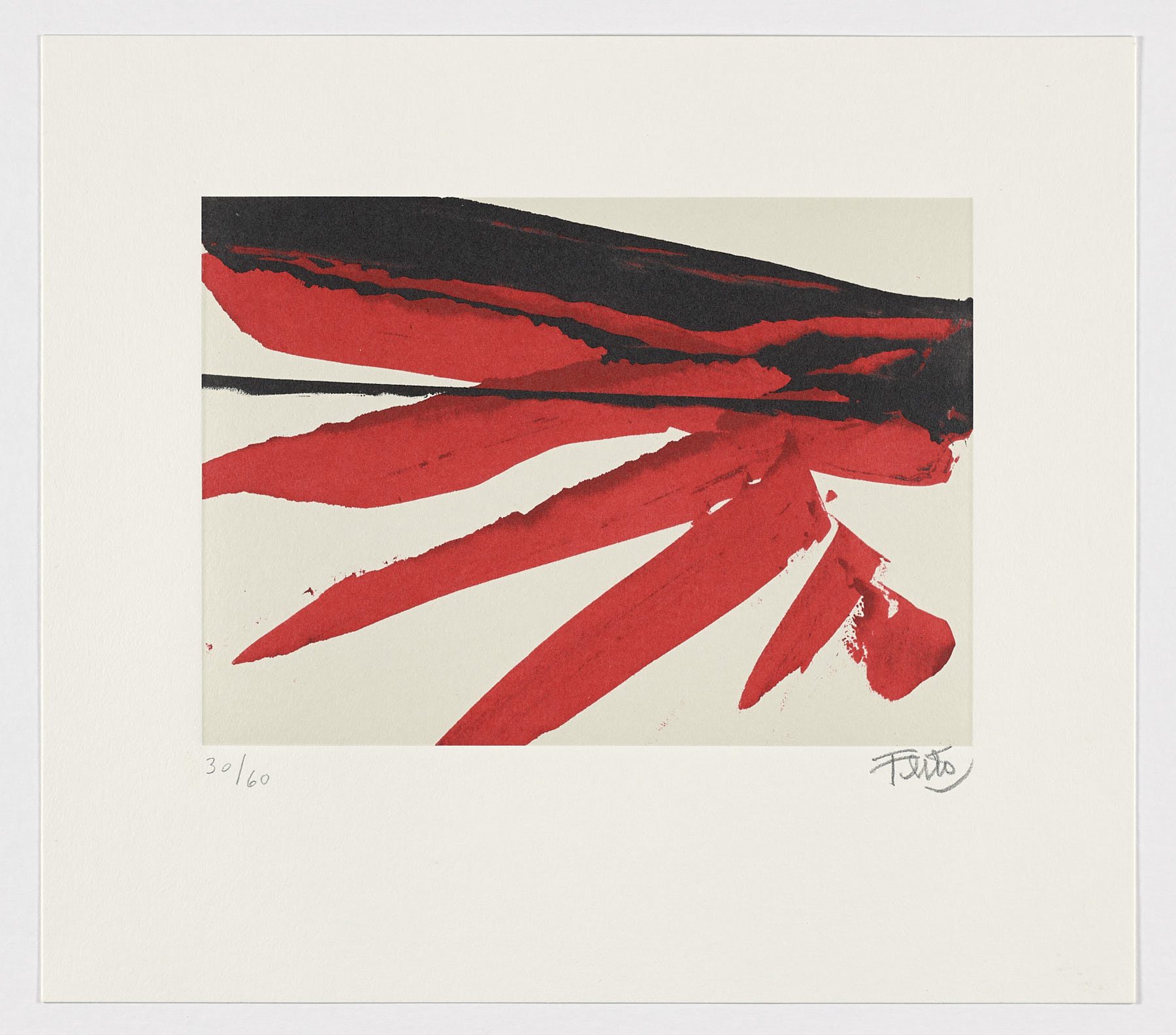 Sin título XV, 2018, Luis Feito