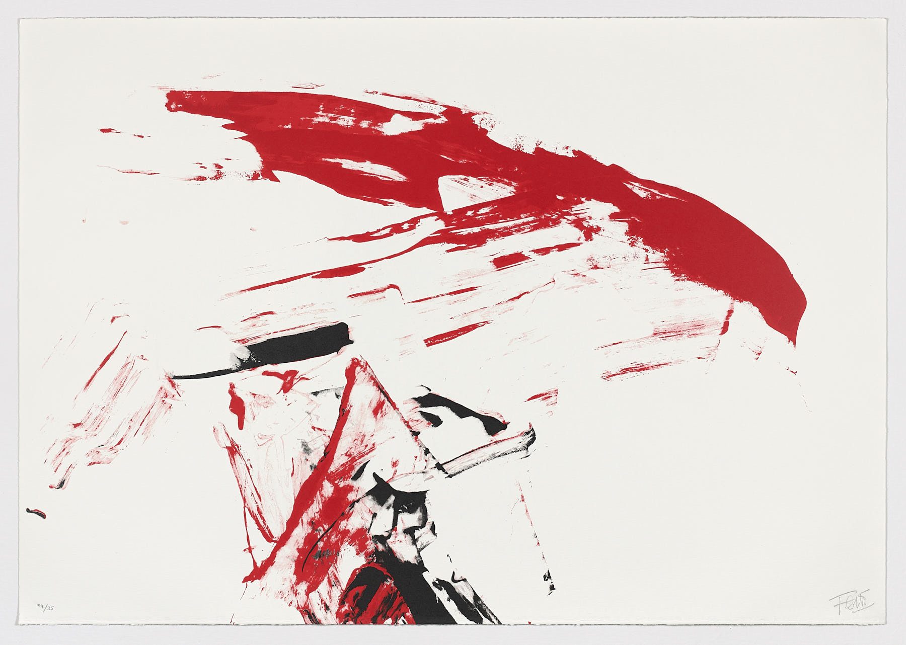 Sin título IV, 2017, Luis Feito