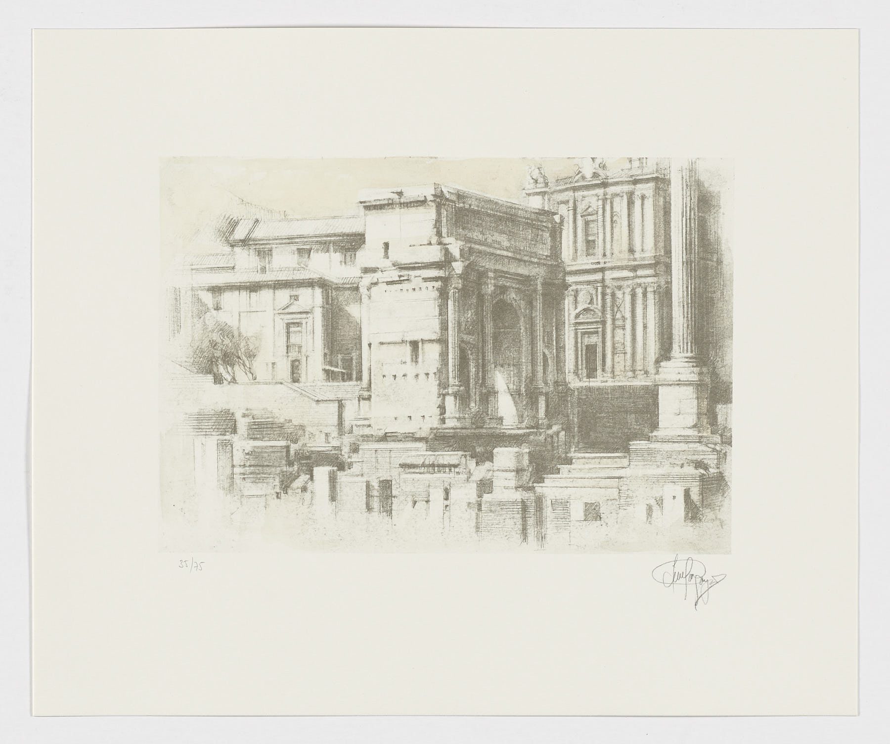 Arco di Settimio Severo, Luis Javier Gayá Soler