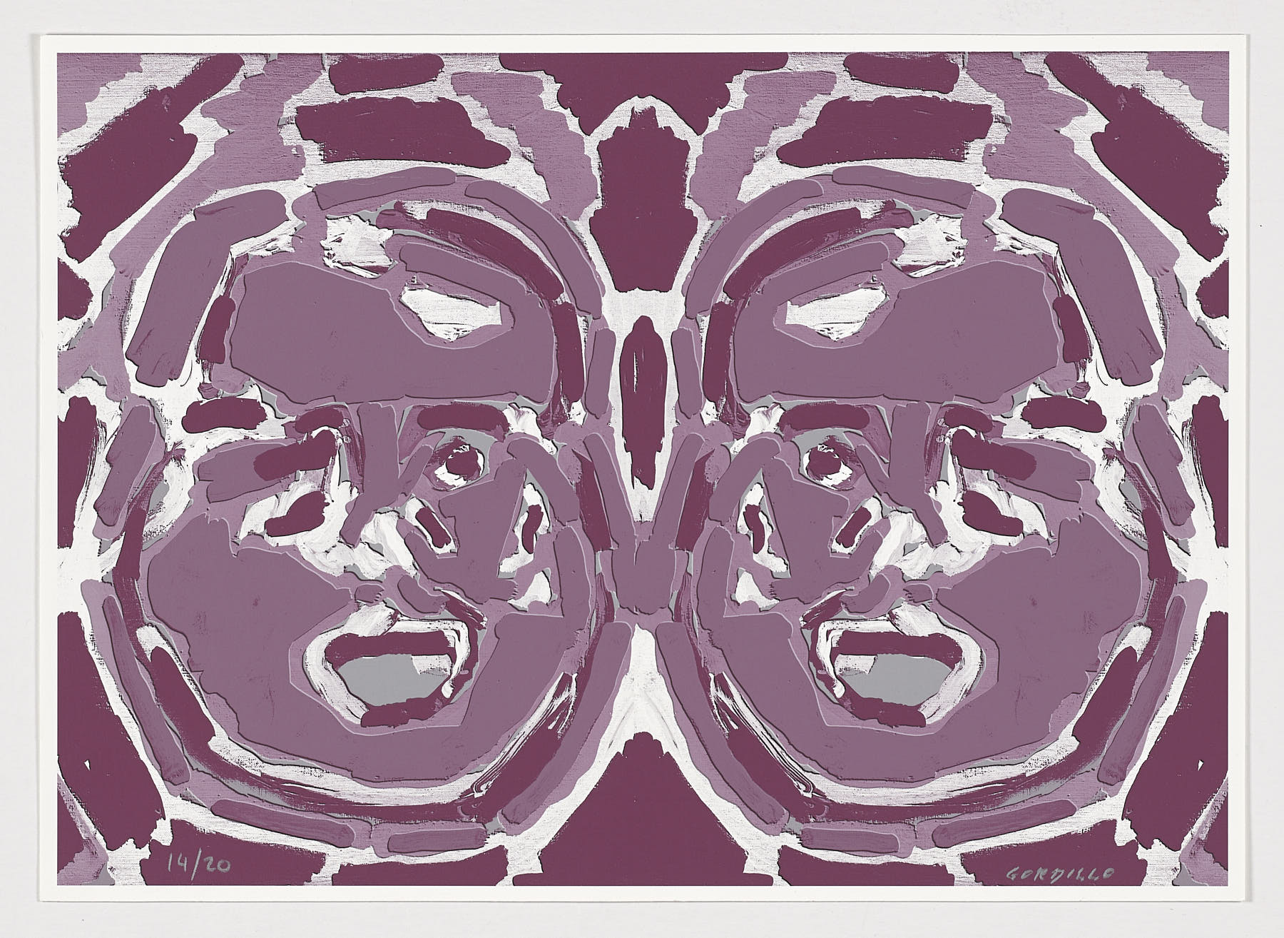 Alucinados I, 2009, Luis Gordillo