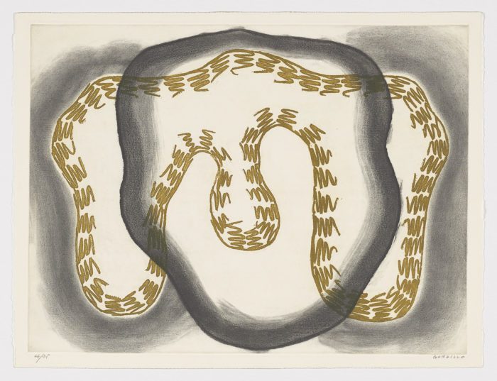 Frontal (I), 1991, Luis Gordillo