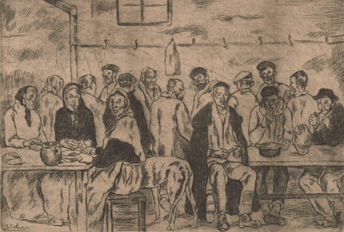 El comedor de los pobres (Nº 11), José Gutiérrez Solano