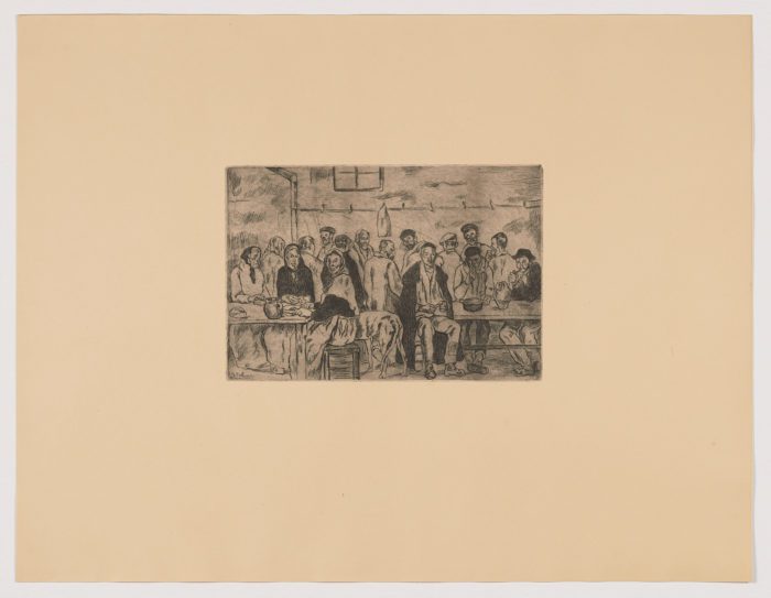 El comedor de los pobres (Nº 11), José Gutiérrez Solano