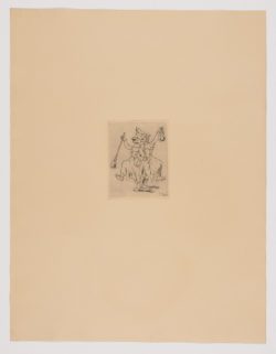 Máscaras bailando cogidas del brazo (Nº 19), José Gutiérrez Solano