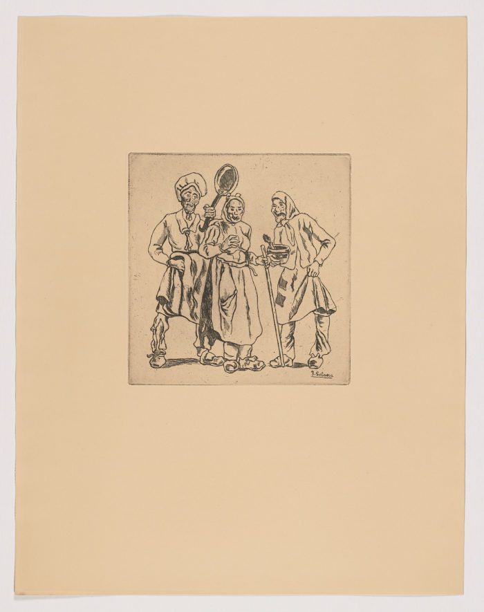 Máscaras cocineras (Nº 22), José Gutiérrez Solano