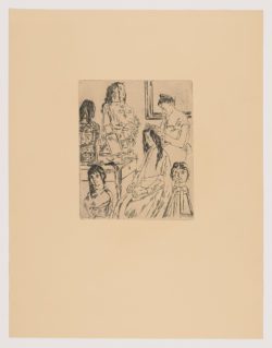 La peinadora (Nº 3), José Gutiérrez Solano